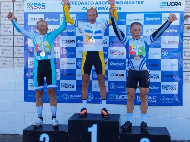 Mart�nez repiti� y se consagr� campe�n argentino en pelot�n